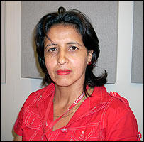 Defying silence in Honduras: Honduran journalist Dina Meza has won the 2007 Amnesty International Special Award for Human Rights Journalism Under Threat  Photo: BBC