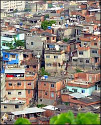Police have been operating in and around the slum since May. Rio authorities say more shanty towns will be targeted.  Photo: BBC