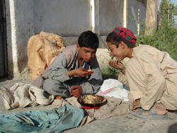 Prices of food items have increased by up to 45 percent in some parts of Afghanistan in the past 12 months, making it more difficult for already poor people to meet their food requirements.Photo: Abdullah Shaheen/IRIN