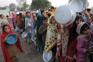 Eleven refugee camps have been set up around