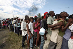 The aid sector: richer, more professional and better coordinated, but slow to learn, still top-down and poor at thinking ahead. Photo: Sophia Paris/UN PHOTO