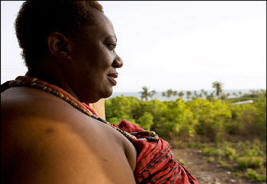 As the first female ruler of Otuam, Ghana, Peggielene Bartels has had to deal with a legacy of corruption -- and no shortage of sexism. Photo: Washington Post