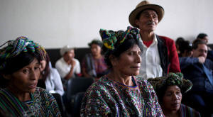 Relatives of victims of Guatemala's civil war listened to proceedings as Efran Ros Montt, Guatemalas former military dictator, was ordered by a Guatemalan judge on Thursday to stand trial on charges of genocide and crimes against humanity leveled at him. Rodrigo Abd/Associated Press  