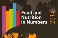 Cover of Food and Nutrition in Numbers by the FAO