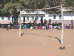 Children at Chidobe primary school no longer play football due to the food crisis - 2002 � WFP/R Lee