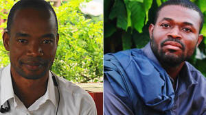 Photos of Konan Kouassi Vercruysses, left, and Kouadio Koffi, 29, right.